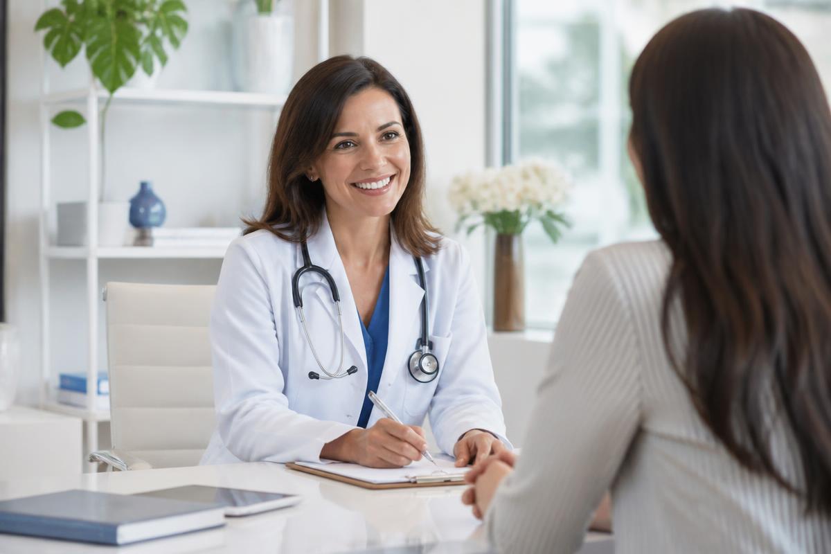 Clínica Médica usando uma agenda profissional